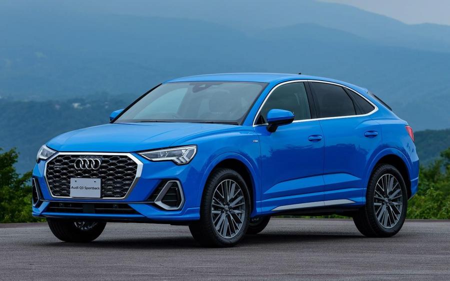 Audi Q3 Sportback 35 TDI Quattro S-Line (JP) '2020
